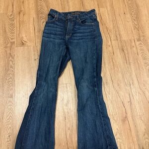Kimes Ranch Dark Blue Flare Jeans